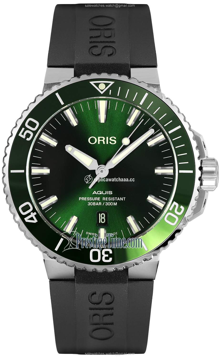01 733 7730 4157-07 4 24 64EB Oris Aquis Date 43.5mm Mens Watch 01 733 7730 4157-07 4 24 64EB Oris Aquis Date 43.5mm Mens Watch